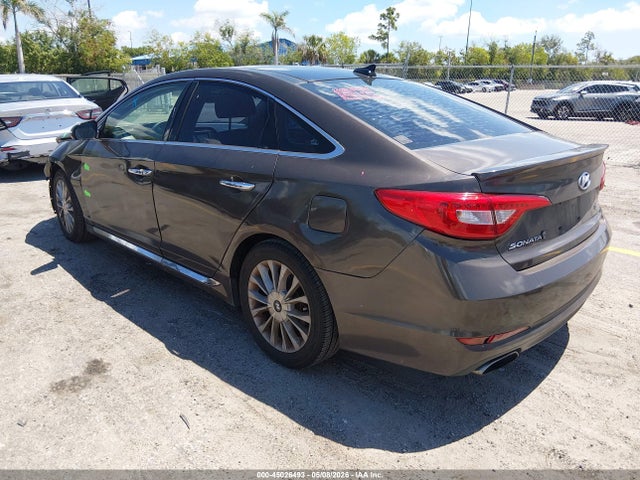 2015 Hyundai Sonata Limited მანქანა იყიდება აუქციონზე, vin: 5NPE34AF6FH047150, აუქციონის ნომერი: 45026493