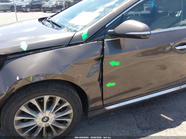 2015 Hyundai Sonata Limited მანქანა იყიდება აუქციონზე, vin: 5NPE34AF6FH047150, აუქციონის ნომერი: 45026493