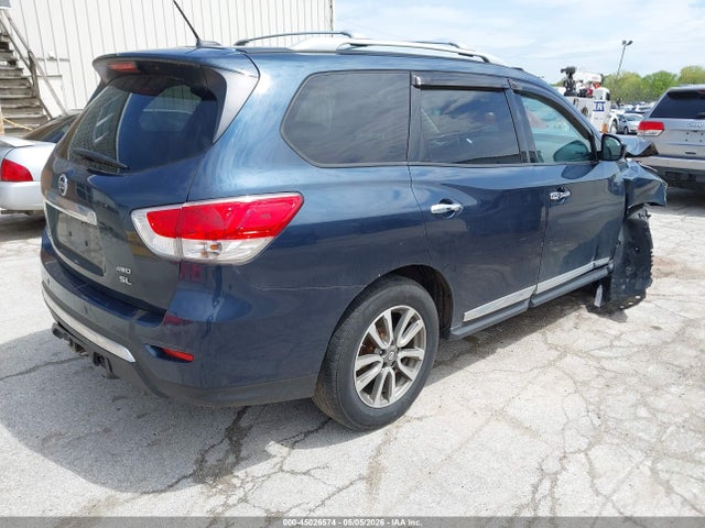 2013 Nissan Pathfinder Sl მანქანა იყიდება აუქციონზე, vin: 5N1AR2MM7DC663262, აუქციონის ნომერი: 45026574
