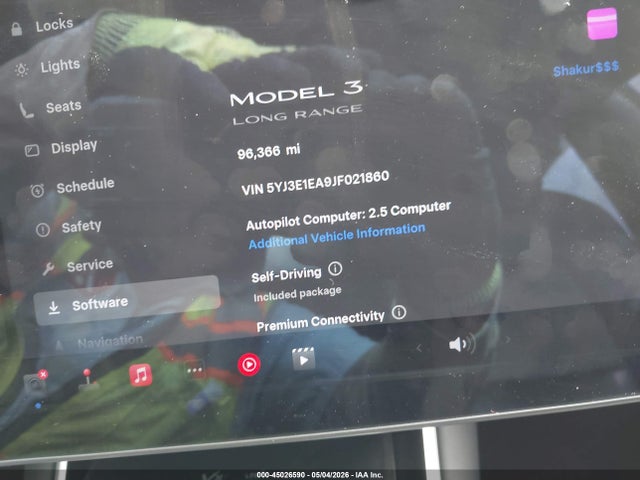 Aukcja sprzedaży 2018 Tesla Model 3 Long Range/mid Range, vin: 5YJ3E1EA9JF021860, numer aukcji: 45026590