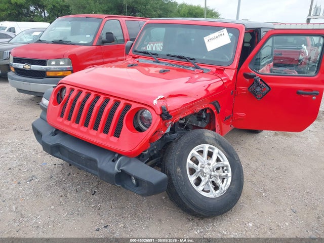 2023 Jeep Wrangler 2-door Sport S 4x4 მანქანა იყიდება აუქციონზე, vin: 1C4GJXAN0PW680309, აუქციონის ნომერი: 45026591
