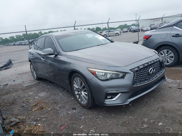 2018 Infiniti Q50 3.0t Luxe მანქანა იყიდება აუქციონზე, vin: JN1EV7AR4JM440314, აუქციონის ნომერი: 45026666
