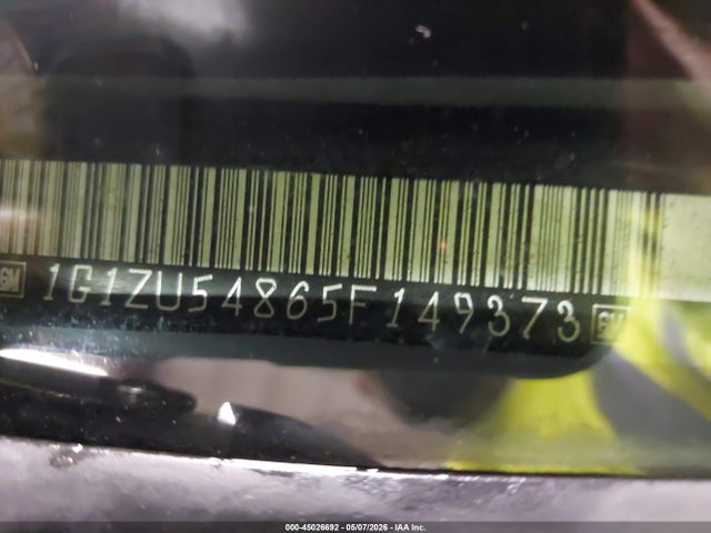 Продажа на аукционе авто 2005 Chevrolet Malibu Lt, vin: 1G1ZU54865F149373, номер лота: 45026692