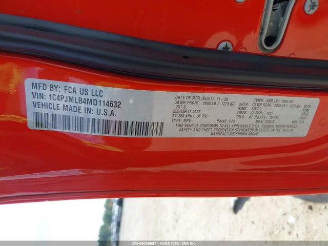 Jeep Cherokee Latitude Plus 4x4 2021 1C4PJMLB4MD114632 Image 9