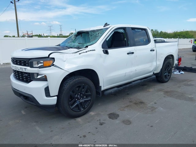 Продаж на аукціоні авто 2021 Chevrolet Silverado 1500 2wd  Short Bed Custom, vin: 1GCPWBEK9MZ254813, номер лоту: 45026713