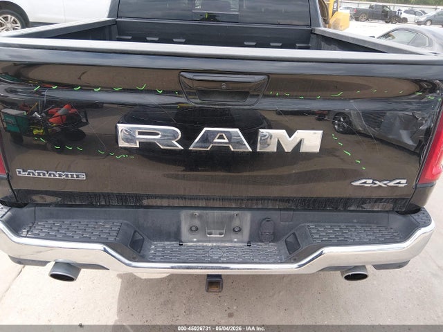 2025 Ram 1500 Laramie  4x4 5'7 Box მანქანა იყიდება აუქციონზე, vin: 1C6SRFJP2SN578742, აუქციონის ნომერი: 45026731
