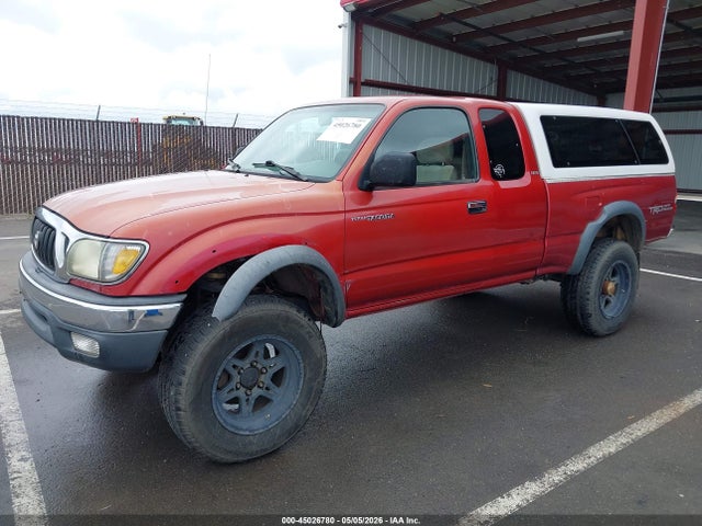 2002 Toyota Tacoma Base V6 მანქანა იყიდება აუქციონზე, vin: 5TEWN72N02Z081985, აუქციონის ნომერი: 45026780