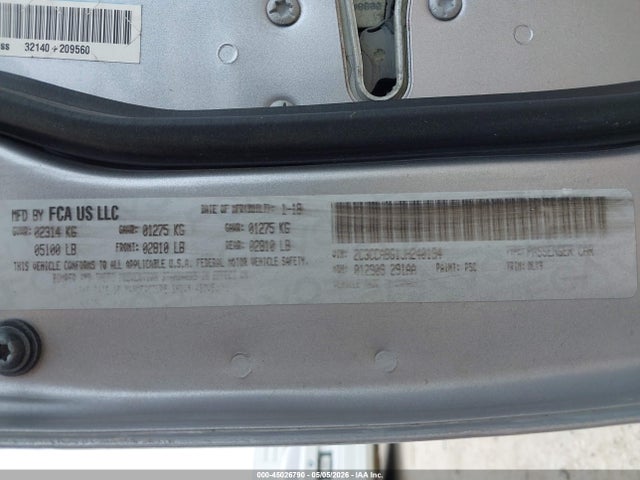 Продаж на аукціоні авто 2018 Chrysler 300 300s, vin: 2C3CCABG1JH240194, номер лоту: 45026790