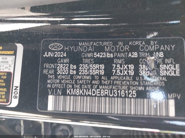 Hyundai Ioniq 5 Sel 2024 KM8KN4DE8RU316125 Image 9