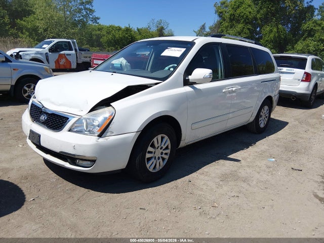 Продажа на аукционе авто 2014 Kia Sedona Lx, vin: KNDMG4C78E6551858, номер лота: 45026900