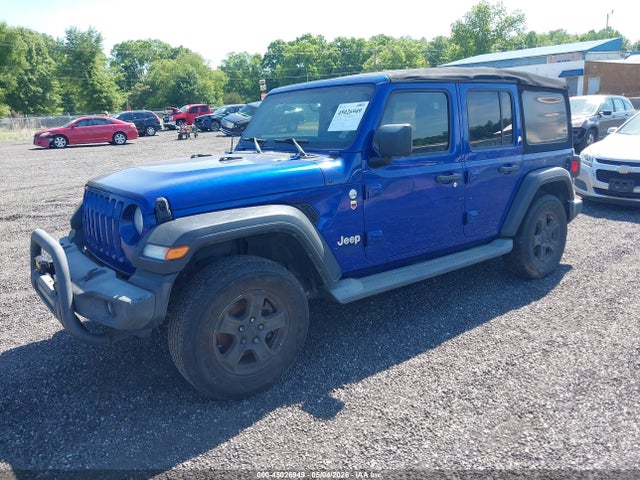 Продаж на аукціоні авто 2018 Jeep Wrangler Unlimited Sport S 4x4, vin: 1C4HJXDG5JW322664, номер лоту: 45026949