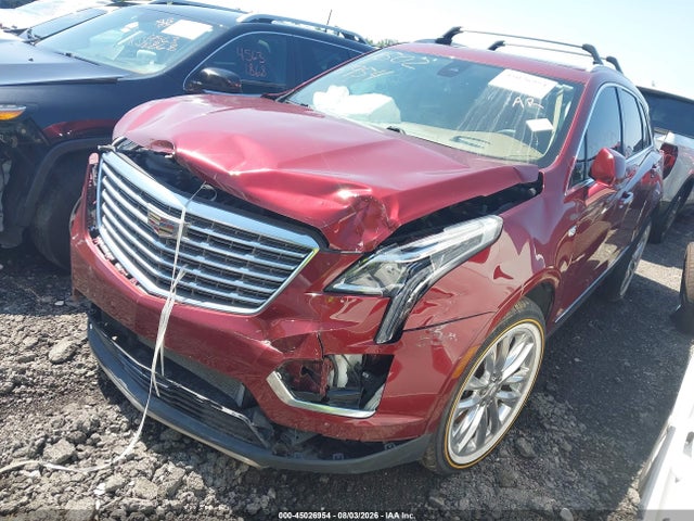 2017 Cadillac Xt5 Platinum მანქანა იყიდება აუქციონზე, vin: 1GYKNFRS8HZ139778, აუქციონის ნომერი: 45026954