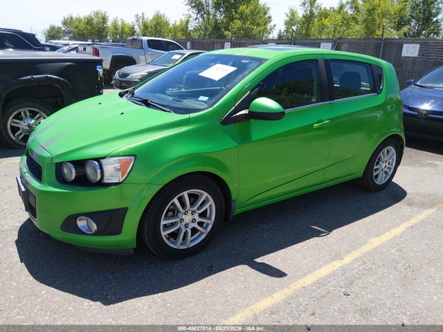 45027014 :رقم المزاد ، 1G1JD6SB9E4234527 vin ، 2014 Chevrolet Sonic Lt Manual مزاد بيع