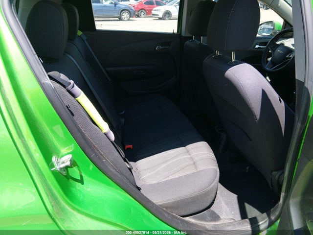 45027014 :رقم المزاد ، 1G1JD6SB9E4234527 vin ، 2014 Chevrolet Sonic Lt Manual مزاد بيع