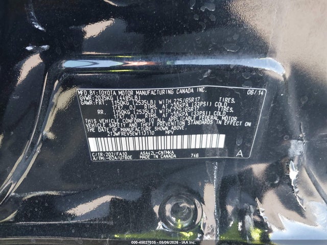 Toyota Rav4 Xle 2014 2T3WFREV5EW113110 Image 9