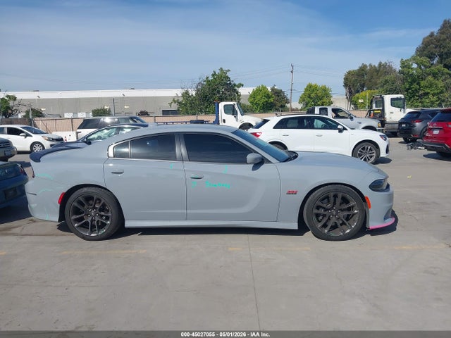45027055 :رقم المزاد ، 2C3CDXGJ5LH255191 vin ، 2020 Dodge Charger Scat Pack Rwd مزاد بيع