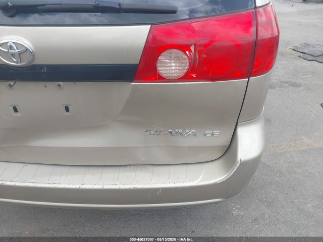 2006 Toyota Sienna Ce მანქანა იყიდება აუქციონზე, vin: 5TDZA23C16S571721, აუქციონის ნომერი: 45027097
