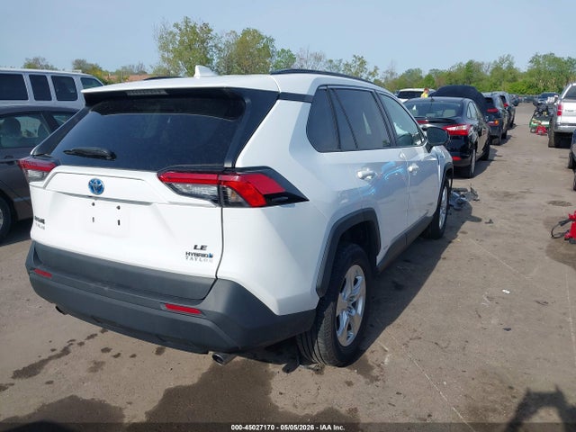 Aukcja sprzedaży 2021 Toyota Rav4 Hybrid Le, vin: 4T3LWRFV4MU028677, numer aukcji: 45027170
