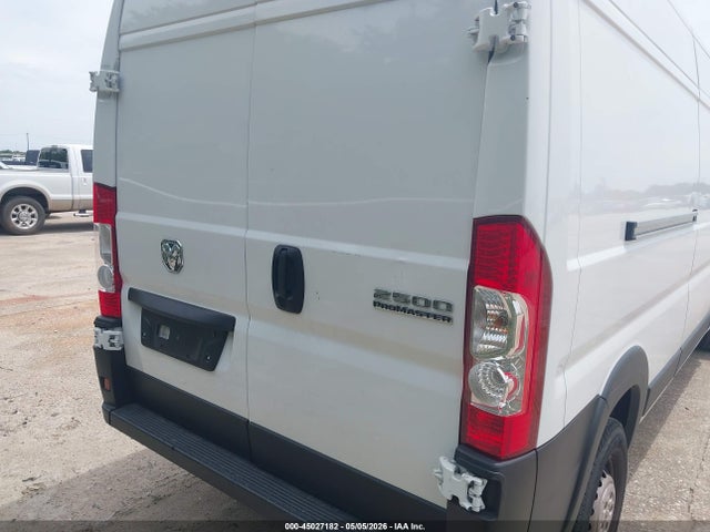 Aukcja sprzedaży 2025 Ram Promaster 2500 Tradesman High Roof 159 Wb W/pass Seat, vin: 3C6LRVDG9SE512476, numer aukcji: 45027182