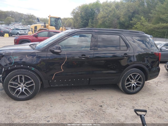 2018 Ford Explorer Sport მანქანა იყიდება აუქციონზე, vin: 1FM5K8GT7JGC78025, აუქციონის ნომერი: 45027187
