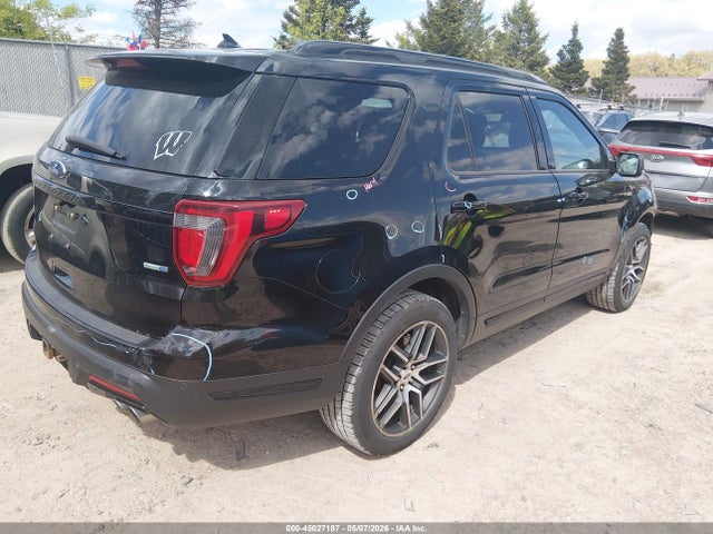 2018 Ford Explorer Sport მანქანა იყიდება აუქციონზე, vin: 1FM5K8GT7JGC78025, აუქციონის ნომერი: 45027187