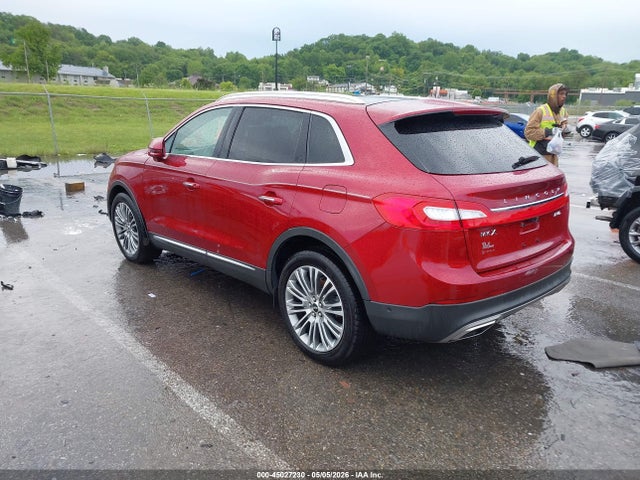 Продаж на аукціоні авто 2017 Lincoln Mkx Reserve, vin: 2LMPJ8LR5HBL31073, номер лоту: 45027230