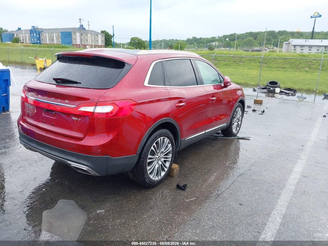 Продаж на аукціоні авто 2017 Lincoln Mkx Reserve, vin: 2LMPJ8LR5HBL31073, номер лоту: 45027230