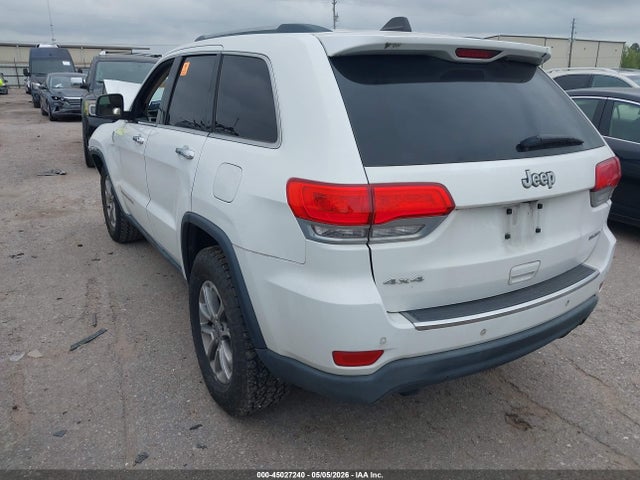 Aukcja sprzedaży 2015 Jeep Grand Cherokee Limited, vin: 1C4RJFBG6FC609991, numer aukcji: 45027240