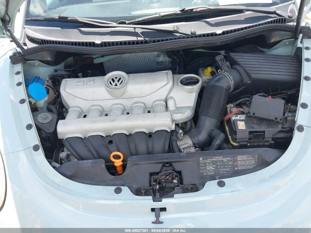 Продаж на аукціоні авто 2010 Volkswagen New Beetle 2.5l Final Edition, vin: 3VWRW3AL7AM009208, номер лоту: 45027261