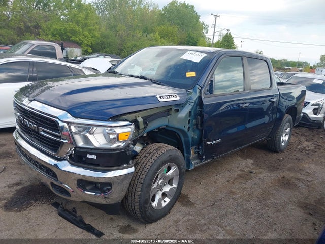 45027313 :رقم المزاد ، 1C6RRFFG0KN755649 vin ، 2019 Ram 1500 Big Horn/lone Star  4x4 5'7 Box مزاد بيع