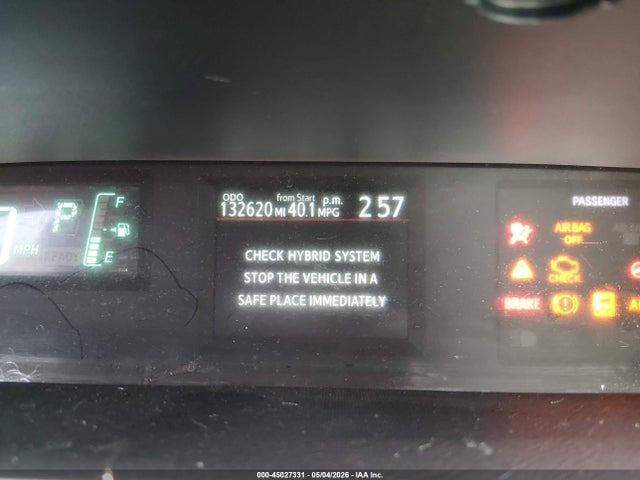 45027331 :رقم المزاد ، JTDKDTB36D1546453 vin ، 2013 Toyota Prius C Two مزاد بيع