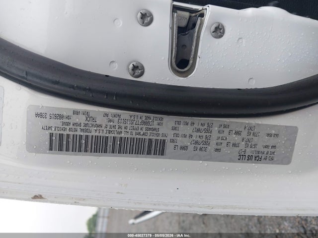 45027379 :رقم المزاد ، 1C6RR6FT7JS115113 vin ، 2018 Ram 1500 Tradesman  4x2 6'4 Box مزاد بيع
