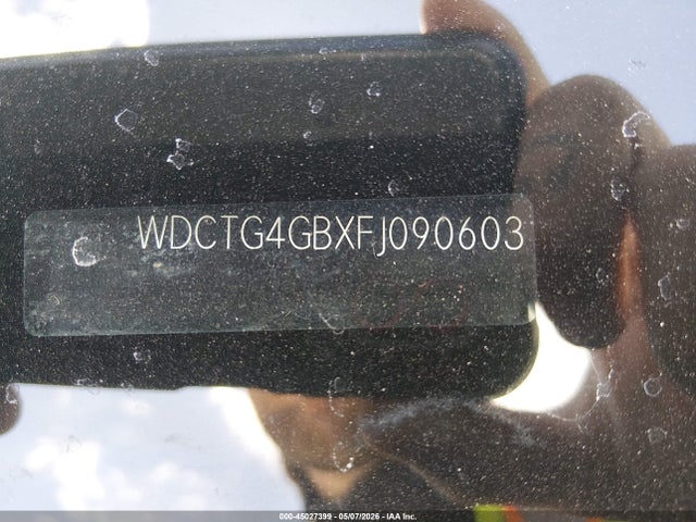 Aukcja sprzedaży 2015 Mercedes-benz Gla 250 4matic, vin: WDCTG4GBXFJ090603, numer aukcji: 45027399