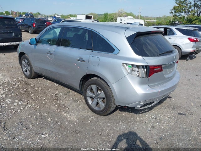 2014 Acura Mdx მანქანა იყიდება აუქციონზე, vin: 5FRYD4H24EB024362, აუქციონის ნომერი: 45027443