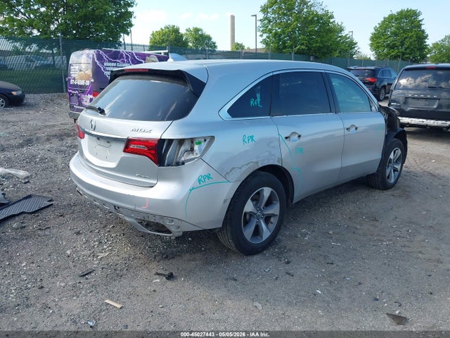 2014 Acura Mdx მანქანა იყიდება აუქციონზე, vin: 5FRYD4H24EB024362, აუქციონის ნომერი: 45027443