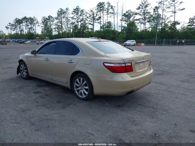 2007 Lexus Ls 460 მანქანა იყიდება აუქციონზე, vin: JTHBL46F975000822, აუქციონის ნომერი: 45027469