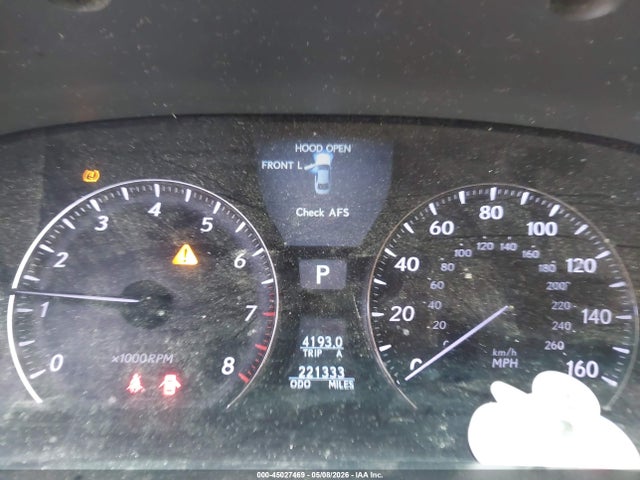 2007 Lexus Ls 460 მანქანა იყიდება აუქციონზე, vin: JTHBL46F975000822, აუქციონის ნომერი: 45027469
