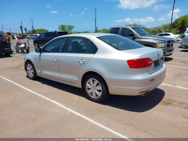 45027551 :رقم المزاد ، 3VW2K7AJ3CM326005 vin ، 2012 Volkswagen Jetta 2.0l S مزاد بيع