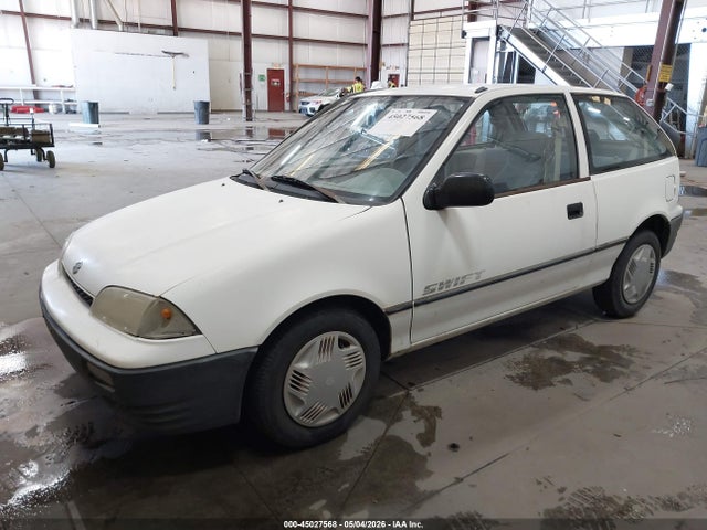 1993 Suzuki Swift Ga მანქანა იყიდება აუქციონზე, vin: 2S2AC35S2P6601943, აუქციონის ნომერი: 45027568