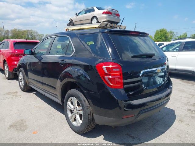 Продаж на аукціоні авто 2016 Chevrolet Equinox Ls, vin: 2GNFLEEK9G6301108, номер лоту: 45027599