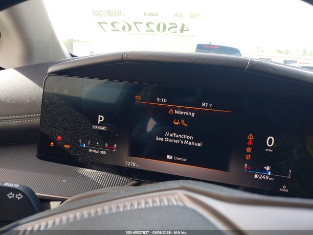45027627 :رقم المزاد ، 5N1AZ3BJ5SC108449 vin ، 2025 Nissan Murano Sv مزاد بيع