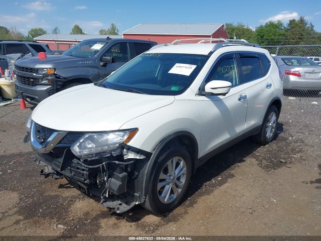 2016 Nissan Rogue Sv მანქანა იყიდება აუქციონზე, vin: KNMAT2MV9GP734912, აუქციონის ნომერი: 45027633