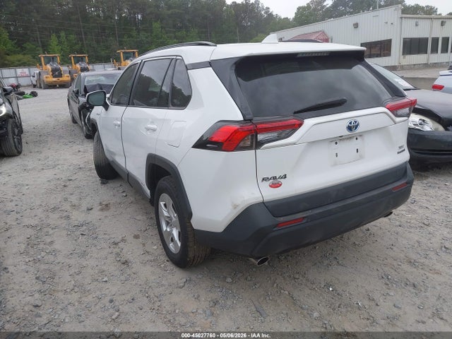 45027760 :رقم المزاد ، 4T3RWRFV2MU047514 vin ، 2021 Toyota Rav4 Hybrid Xle مزاد بيع