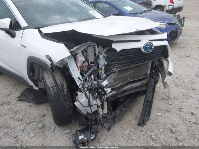 45027760 :رقم المزاد ، 4T3RWRFV2MU047514 vin ، 2021 Toyota Rav4 Hybrid Xle مزاد بيع