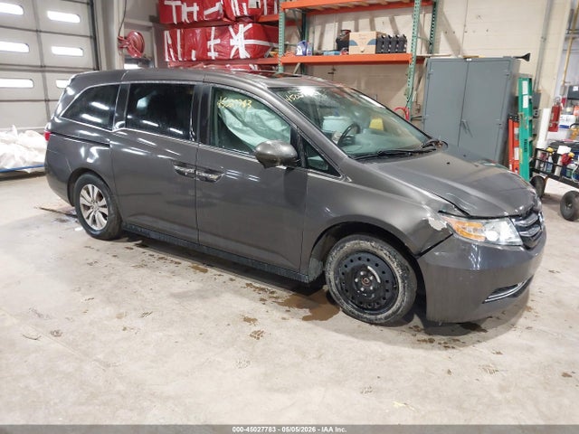 45027783 :رقم المزاد ، 5FNRL5H66EB020461 vin ، 2014 Honda Odyssey Ex-l مزاد بيع