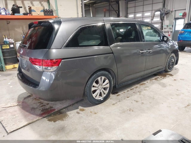 45027783 :رقم المزاد ، 5FNRL5H66EB020461 vin ، 2014 Honda Odyssey Ex-l مزاد بيع
