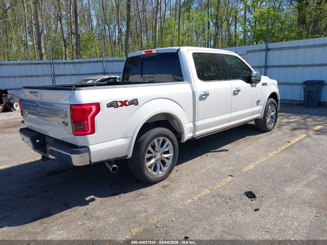 Auction sale of the 2017 Ford F-150 King Ranch, vin: 1FTEW1EG4HFA45810, lot number: 45027828