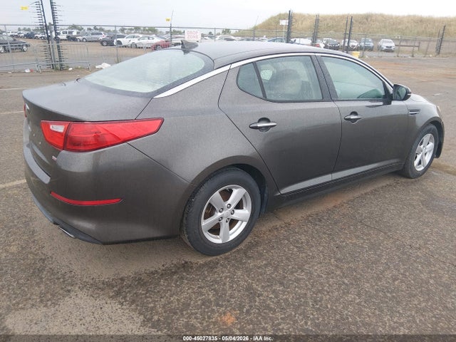 45027835 :رقم المزاد ، 5XXGM4A79EG273353 vin ، 2014 Kia Optima Lx مزاد بيع