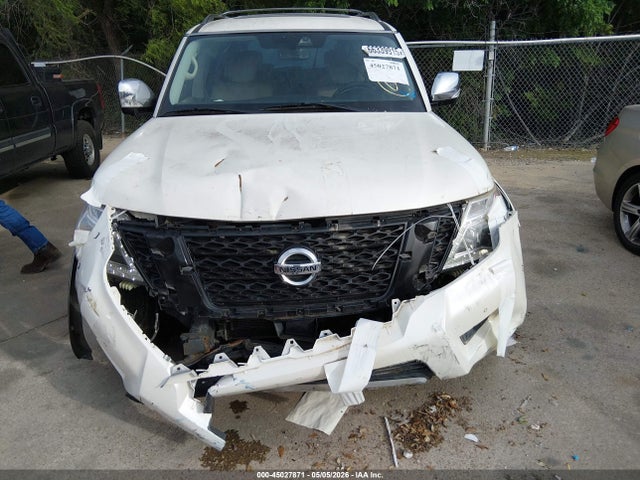 45027871 :رقم المزاد ، JN8AY2NF7J9331682 vin ، 2018 Nissan Armada Platinum مزاد بيع