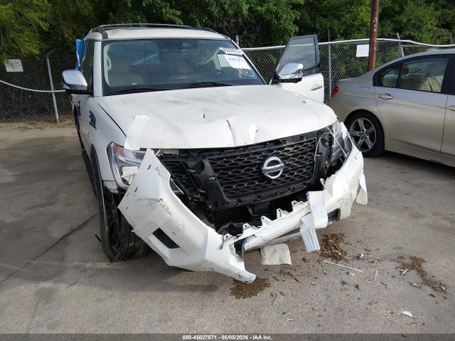 45027871 :رقم المزاد ، JN8AY2NF7J9331682 vin ، 2018 Nissan Armada Platinum مزاد بيع